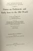 Notes on Prehistoric and early Iron in the Old World - Pitt Rivers Museum University of Oxford - and contributions by I.M. Allen. Coghlan H.H