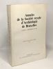 Annales de la société royale d'Archéologie de Bruxelles - fondée à Bruxelles en 1887 - tome 54. Collectif