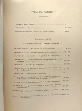 Histoire économique de la france tome premier le moyen âge et l'ancien régime tome deuxième les temps modernes (1789-1914). Sée Henri