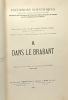 Excursions scientifiques II. Dans le Brabant (extrait de la revue de l'université de Bruxelles 1907-1908. Schouteden-Wery