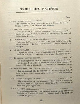 Histoire entière du coeur. Lewinsohn Richard