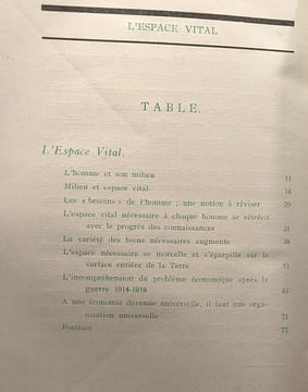 L'espace vital - exemplaire numéroté 294/550. Marinus Albert