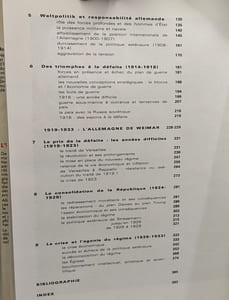 L'Allemagne de Guillaume II à Hindenburg (1900-19833)