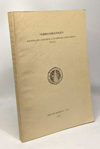 Verhandelingen. Koninklijke geschied en oudheidkundige kring halle