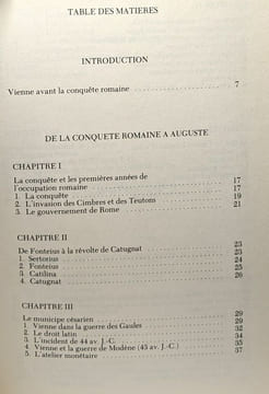Vienne antique : De la conquête romaine aux invasions alamanniques IIe siècle avant-IIIe siècle après J.-C. Pelletier André