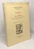 Hommages a Henry Bardon - collection Latomus - VOLUME 187. Laurens P  Renard M