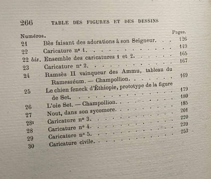 La caricature égyptienne historique politique et morale - description interprétation - 5 caricatures en fac-similé 28 gravures dont 14 hors texte. ...