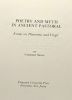 Poetry and myth in ancient pastoral - essays on theocritus and virgil. Charles Segal