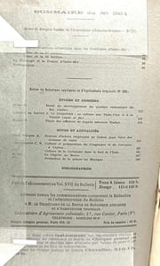Revue de botanique appliquée et d'agriculture tropicale contenant les actes et comptes rendus de l'association colonies-sciences - 18e année n°201 mai 1968