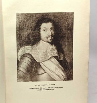 Remarques sur la langue française fac similé de l'édition originale - introduction bibliographie index par Jeanne Streicher. Claude Favre De Vaugelas