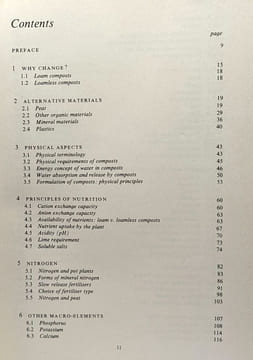 Modern potting composts - a manual on the preparation and use of growing media for pot plants. A.C. Bunt