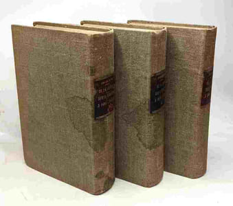 De la justice dans la révolution et dans l'église - COMPLET - EDITION 1860 - essais d'une philosophie populaire - Etudes 1 à 12 compilés en 3 volumes - nouvelle édition corrigéer et augmentée
