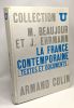 La France contemporaine - textes et documents. Beaujour Michel Ehrmann Jacques