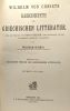 Wilhelm von Christs geschichte der griechischen litteratur - erster teil: klassische periode der griechischen litteratur --- sechste auflage. Schmid ...