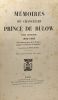 Mémoires du chancelier Prince de Bülow - tome deuxième 1902-1909. Chancelier Prince De Bülow