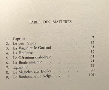 Contes pour caprine - exemplaire n°86 - avec hommage de l'auteur - édition 1961