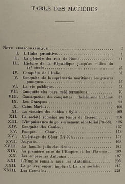 Esquisse d'Histoire Romaine - avec 31 gravures et cartes dans le texte. Piganiol André