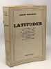 Latitudes - le jeu des trentes-six bêtes les hommes sur le wharf l'homme du soleil couchant thanatos l'homme qui avait perdu son chemin. Demaison ...