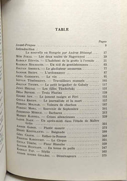 Nouvelles hongroises - anthologie des XIXe et XXe siècles. Collectif D'auteurs Jokai Eotvos Mikszath Ambrus