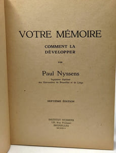 Votre mémoire comment la développer