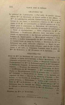 La Baronne de Krudener 1766-1824 une illuminée au XIXe siècle -- d'après des documents inédits. TURQUAN Joseph