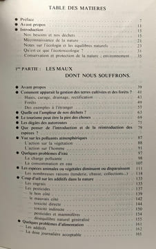 Le défi écologique - vivre en harmonie avec la nature - avec hommage de l'auteur. Rappe André