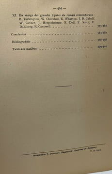 Le déclin de l'individualisme chez les romanciers américains contemporains - 2e édition. Albert Baiwir
