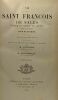 Vie de Saint François de Sales évêque et prince de Genève - nouvelle édition entièrement revisée - TOME UN et DEUX (LIVRES I à VII). M. Hamon M. ...