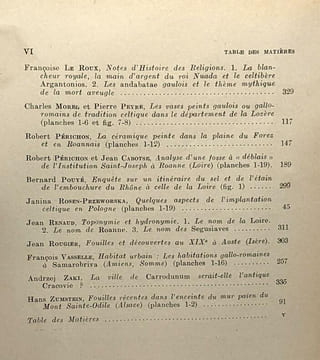 Celticum IX - actes des journées d'études gauloises celtiques et protoceltiques rodumna segusiavorum - Roanne (Loire) 27-29 Juillet 1963 - supplément ...