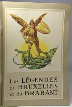 Légendes de Bruxelles et du Brabant - illustrations de Gustave Flasschoen. Vierset Auguste
