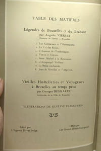 Légendes de Bruxelles et du Brabant - illustrations de Gustave Flasschoen