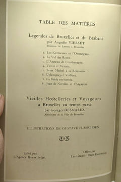 Légendes de Bruxelles et du Brabant - illustrations de Gustave Flasschoen. Vierset Auguste