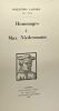Hommage &agrave; Max Niedermann - collection Latomus Vol. XXIII. Collectif