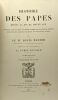 Histoire des papes depuis la fin du moyen âge - TOME SECOND - 3e édition. Dr. Louis Pastor