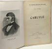 Carlyle - les grands écrivains étrangers. Caamian Louis