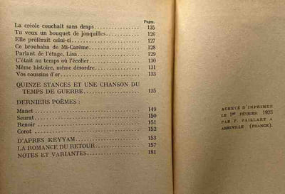 Le bouquet inutile - poèmes - 4e édition