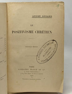 Le positivisme chrétien - nouvelle édition