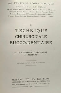 La pratique stomatologique - TOME 1 à 6 : Pathologie buccale + Pathologie dentaire + Technique chirurgicale bucco-dentaire + Dentisterie opératoire + Prothèse dentaire amovible + Prothèse dentaire con