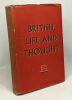 British and thought --- an illustrated survey. Collectif