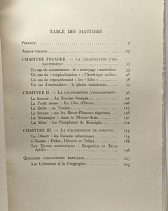 Géographie et colonisation - avant propos Qu'est ce que la Géographie Humaine par Pierre Deffontaines -- coll. géographie humaine