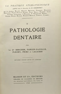 La pratique stomatologique: TOME 1/ Pathologie buccale - péri-buccale et d'origine buccale + TOME 2/ Pathologie dentaire --- deuxième éditions revues et corrigées