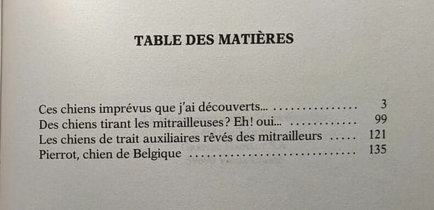 Chiens a la guerre