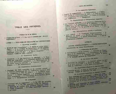 Théories et procédés de l'hypnotisme - cours d'entraînement expérimental - comment on devient hypnotiseur. Jagot Paul. C