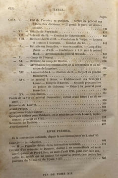 Mémoires du général Dumouriez + Suite des mémoires du général Dumourie mémoires de Louvet et mémoires pour servir à l'histoire de la convention ...