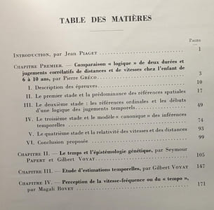 Perception et notion du temps - études d'épistémologie génétique XXI - bibliothèque scientifique internationale