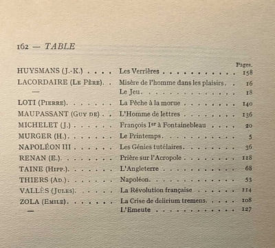 Anthologie des écrivains français du XIXe siècle TOME I & II --- Prose. Gauthier-Ferrières