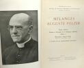 Mélanges Auguste Pelzer - études d'histoire littéraire et doctrinale de la Scolastique médiévale offertes à Monseigneur Auguste Pelzer à l'occasion de ...