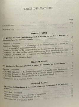 La psychiatrie morale et le problème de Dieu - le renouvellement des méthodes d'approche du problème de Dieu. Dr. Jean Guilhot
