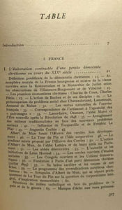 Histoire de la démocratie chrétienne - France Belgique Italie