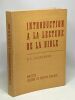 Introduction à la lecture du nouveau testament --- n°1 et 8. H.E. Alexandre